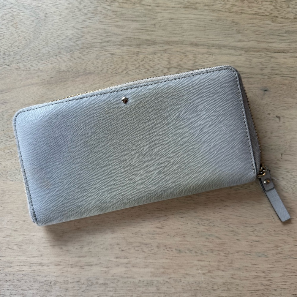Gray Kate Spade Wallet